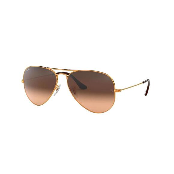 RAY BANNEWAVIATOR SMALL3025 9001A5BRONZEGRADIENT BROWNPINK